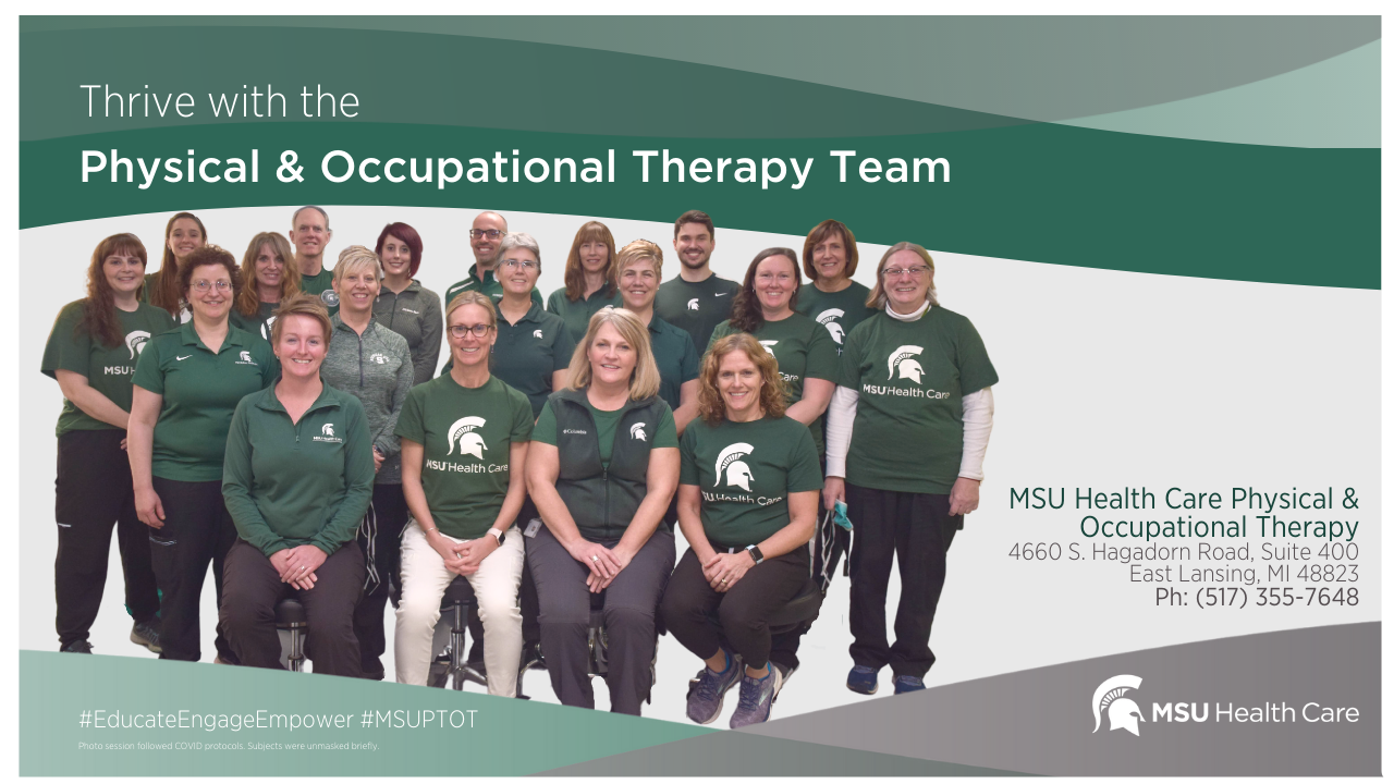 msu health care physical and occupational therapy team