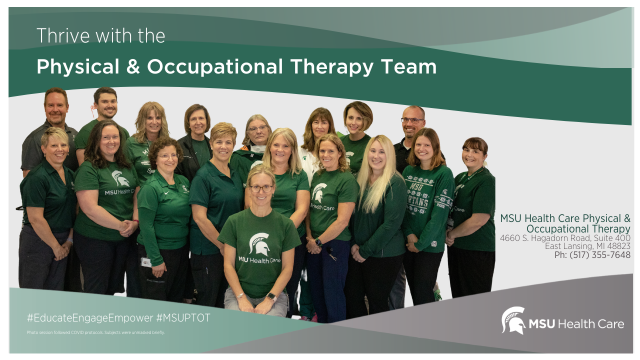 Physical & Occupational Therapy, MSU Health Care