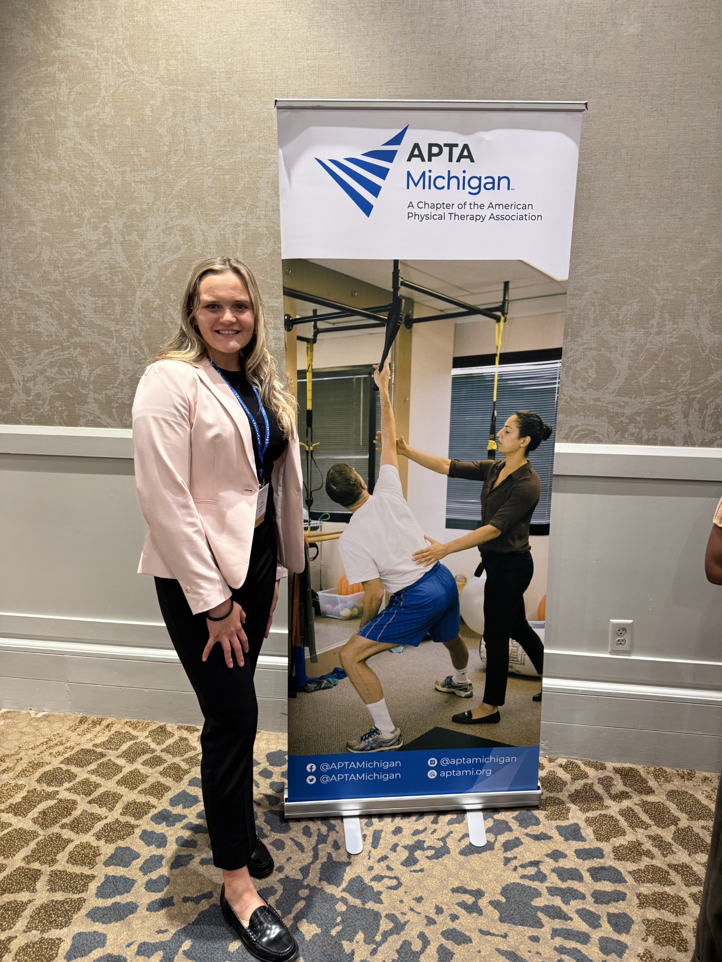 MSU Health Care Physical Therapist Honored with APTA Michigan Outstanding Student PT Award